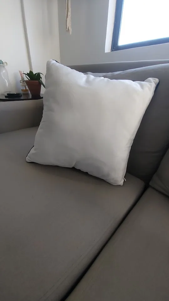 Black White Solid Velvet Pillow Cover Home Decoration Cushion Cover Velour Pillowcase Living Room Sofa Pillow 45x45 /50x50/30x50 photo review