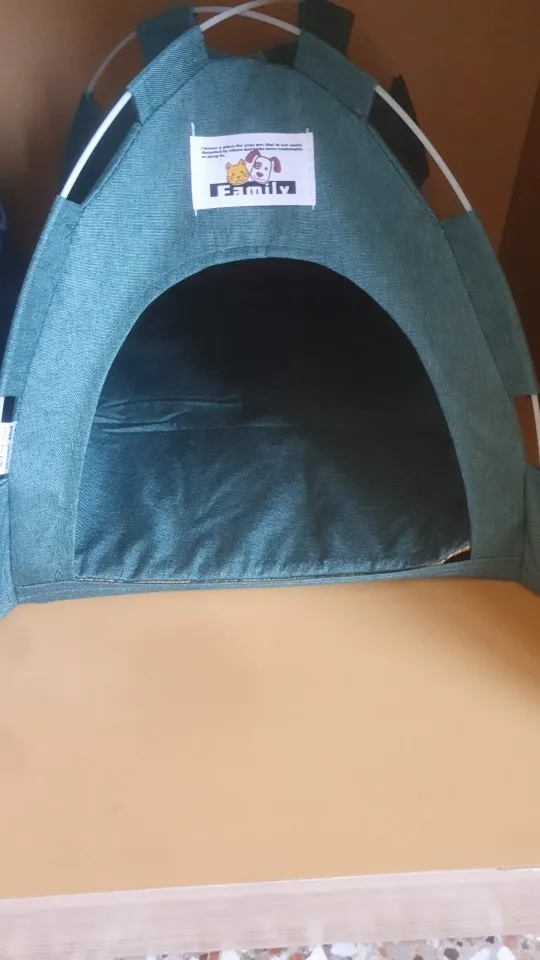 Versatile Foldable Cat Tent: Cool & Cozy All-Season Haven photo review