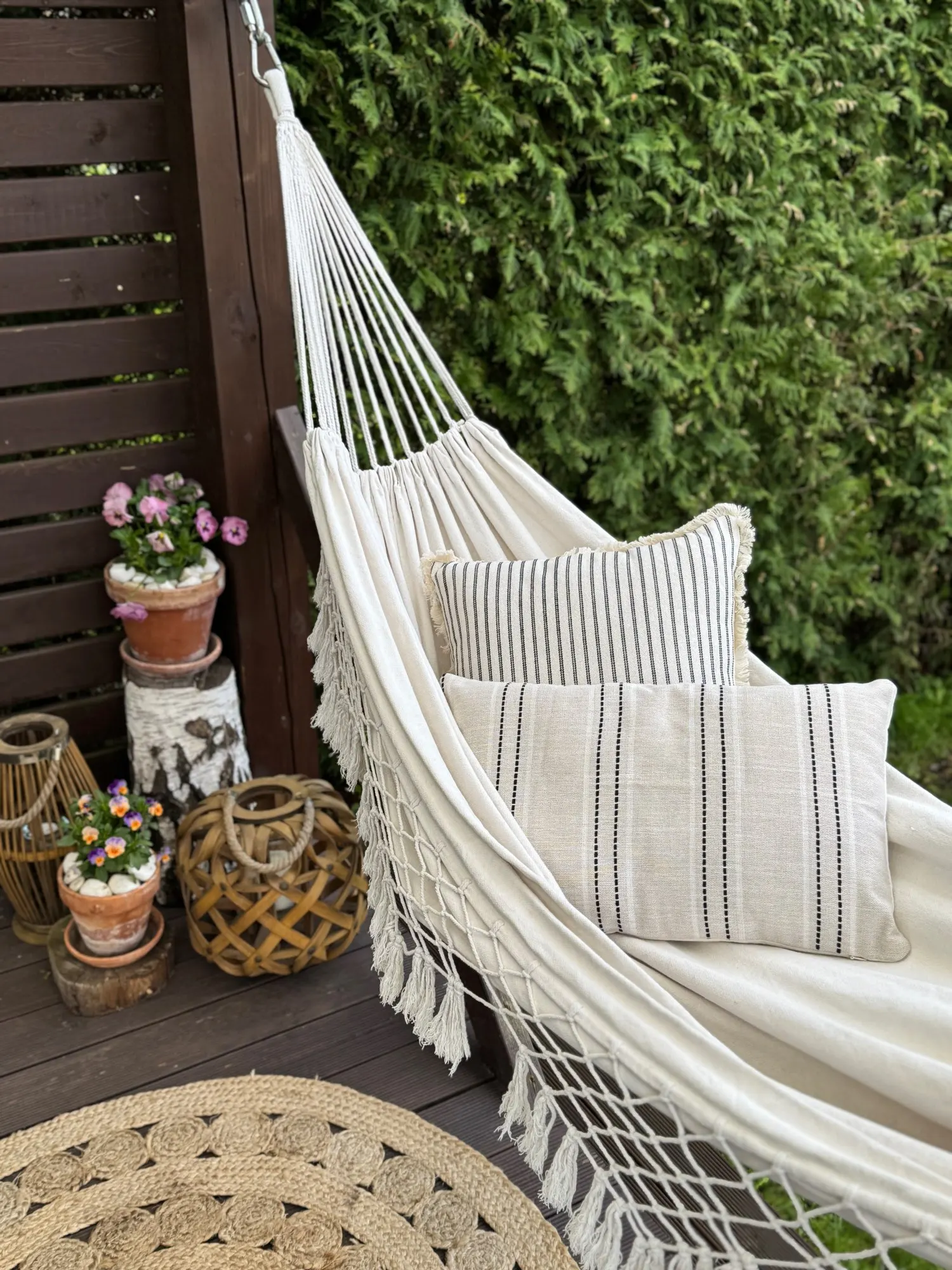 Cozy Striped Throw Pillow Cover - Stylish Home Decor Accent photo review