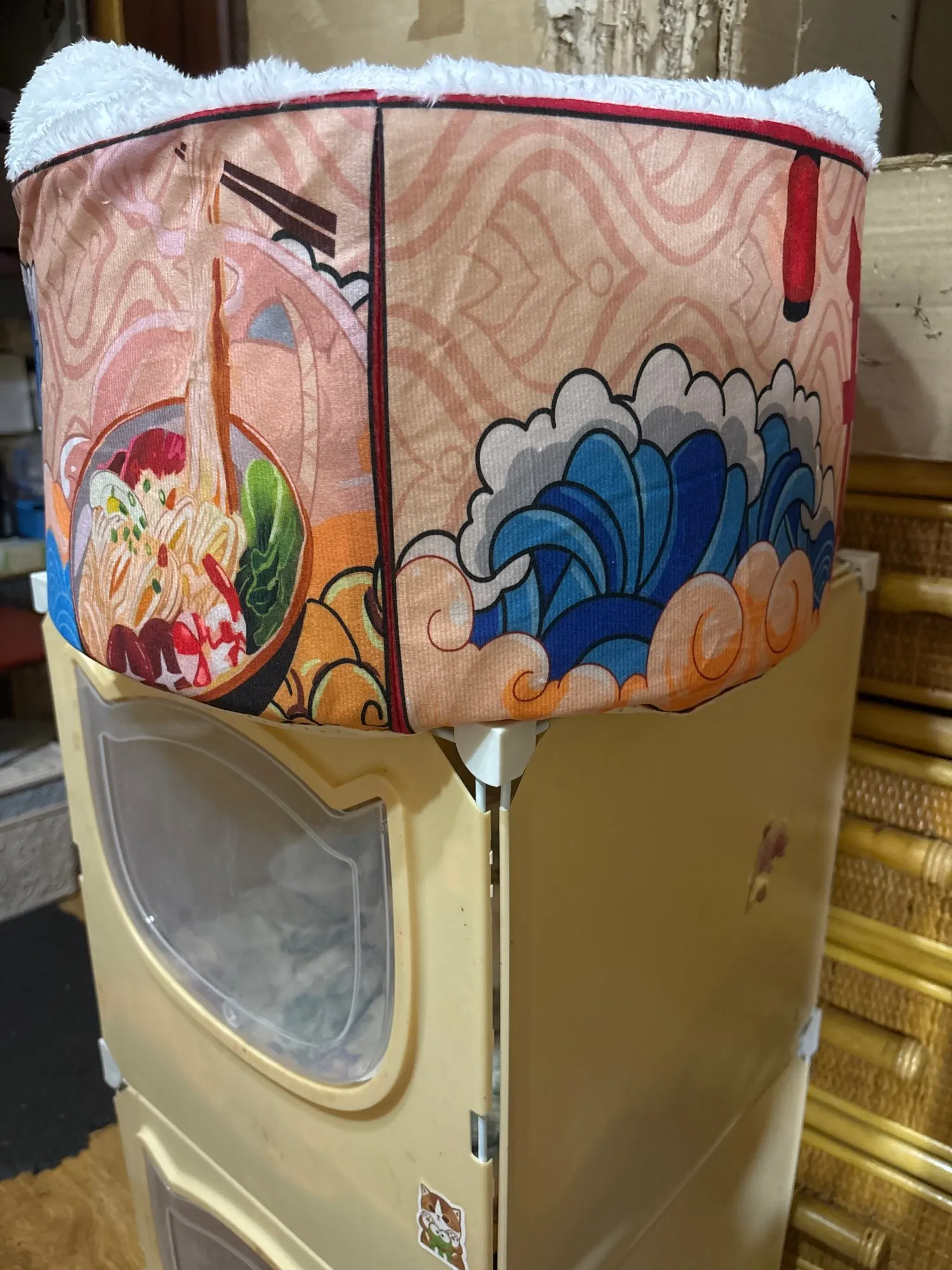 Cozy Super Large Pet Nest Bed for Dogs and Cats photo review