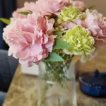Elegant 5-Piece Hydrangea & Peony Bouquet for Home Decor photo review