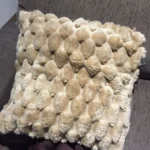 Cozy Cream Pineapple Turtle Plush Pillowcase for Home Decor photo review