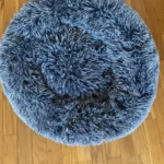 Cozy Round Pet Bed in Stylish Gradient for Large Dogs photo review