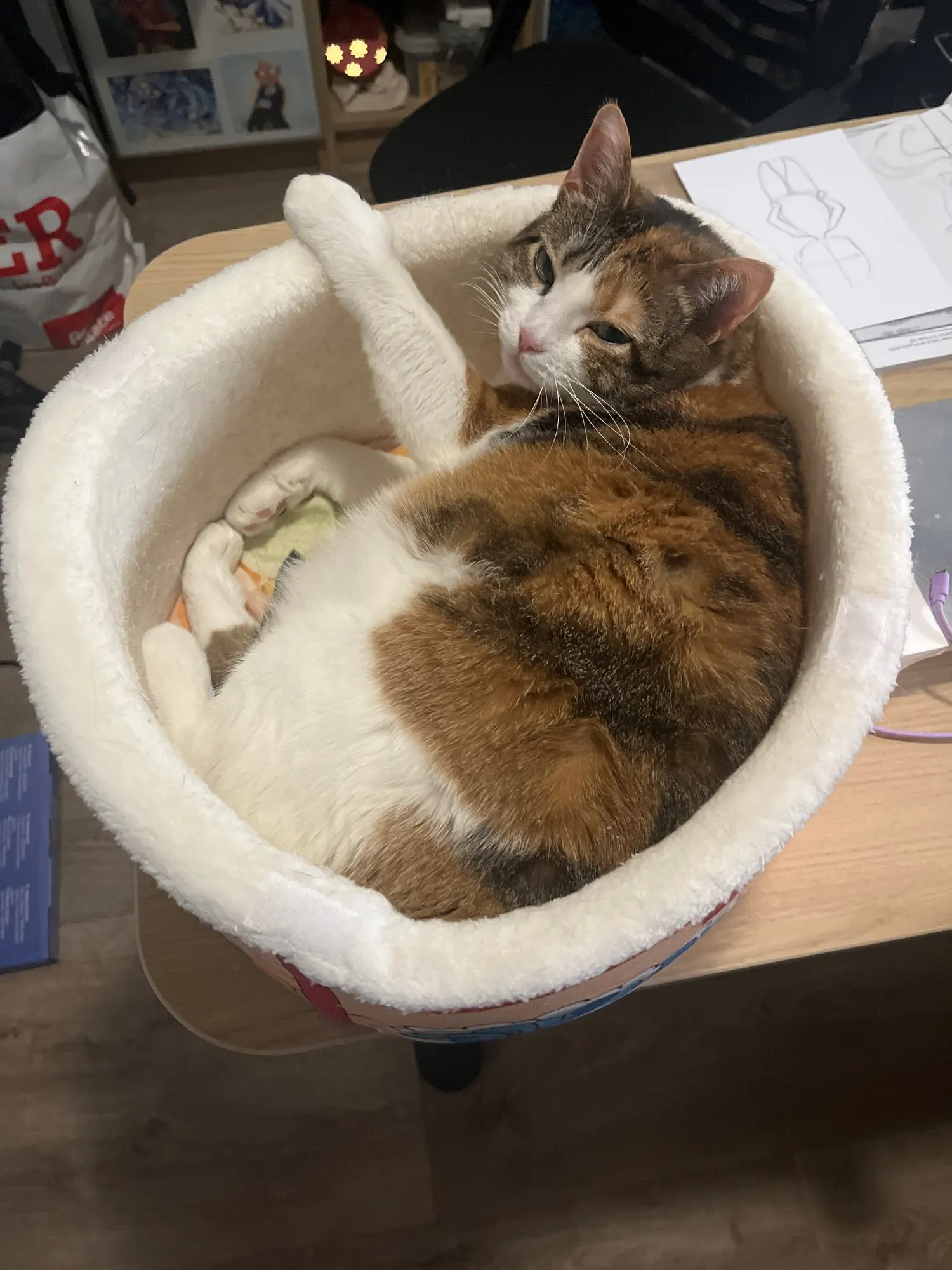 Cozy Super Large Pet Nest Bed for Dogs and Cats photo review