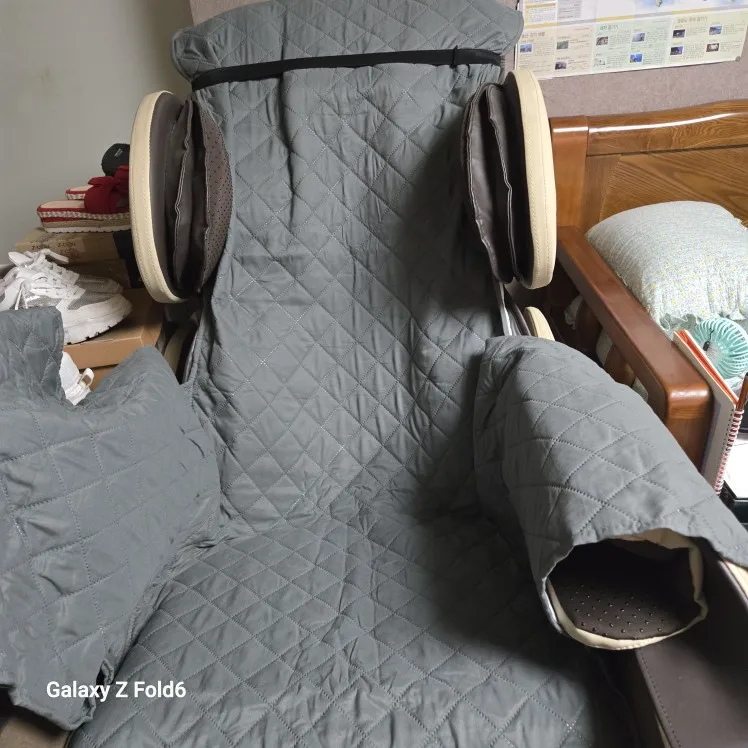 Luxurious 1-Seater Recliner Cover for Pets & Kids - Non-Slip photo review