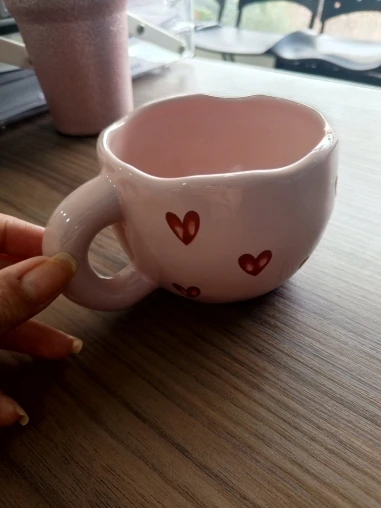 Chic Creative Love Ceramic Mug - Sip in Style Daily photo review