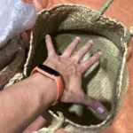 Seaweed Wicker Basket Rattan Hanging Flowerpot Dirty Clothes Storage WF1015 photo review