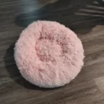Plush Donut Cat Bed: Cozy, Washable Comfort for Pets photo review