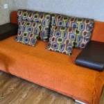 Cozy Morandi Orange Knitted Tassel Blanket for Travel & Home photo review