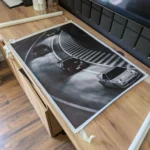 Stunning Black & White Luxury Car Canvas Art for Modern Homes photo review