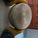 Handmade Woven Natural Straw Round Pouf Tatami Cushion Floor Japanese Style Cushion Home Textile Tea Ceremony Home Ground Mat photo review