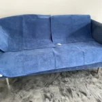 Dark Blue Chenille Sofa Cover - Waterproof & Non-Slip Comfort photo review