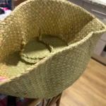Seaweed Wicker Basket Rattan Hanging Flowerpot Dirty Clothes Storage WF1015 photo review