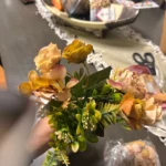 Luxurious Autumn White Silk Roses Bouquet for Timeless Elegance photo review