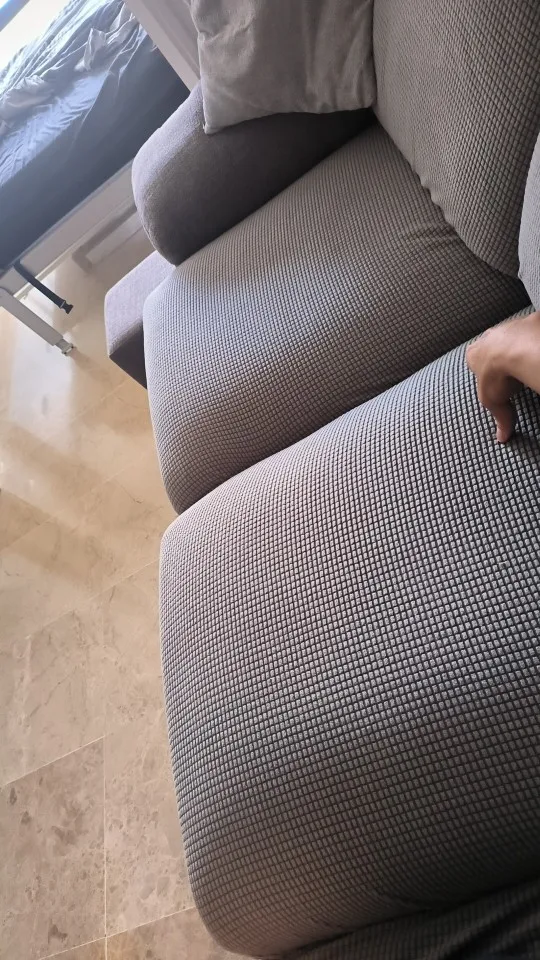 Luxurious Stretch Sofa Cover – Ultimate Living Room Protection photo review