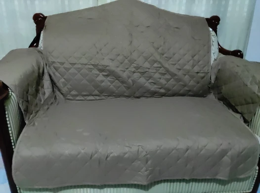 Waterproof Sofa Slipcover for Kids & Pets - Non-Slip Comfort photo review