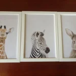 Charming Animal Canvas Prints for Kids' Nursery Decor photo review