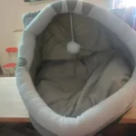 Cozy Cotton Cat Cave: Warm Pet Bed for Cats & Small Dogs photo review
