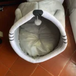 Cozy Cartoon Cat Bed: Removable, Washable, & Foldable Delight photo review