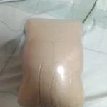 Cozy Round Pet Bed in Stylish Gradient for Large Dogs photo review