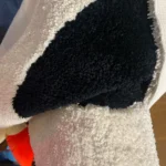 Luxurious Round Velvet Rug for Cozy Bedroom Aesthetics photo review