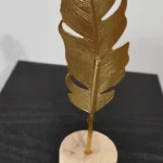 Elegant Nordic Gold Ginkgo Leaf Sculpture for Chic Decor photo review