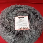 Cozy Round Plush Dog & Cat Bed for Ultimate Warmth & Style photo review