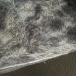 Luxurious Gray Plush Carpet - Soft Anti-Slip Rug for Home photo review