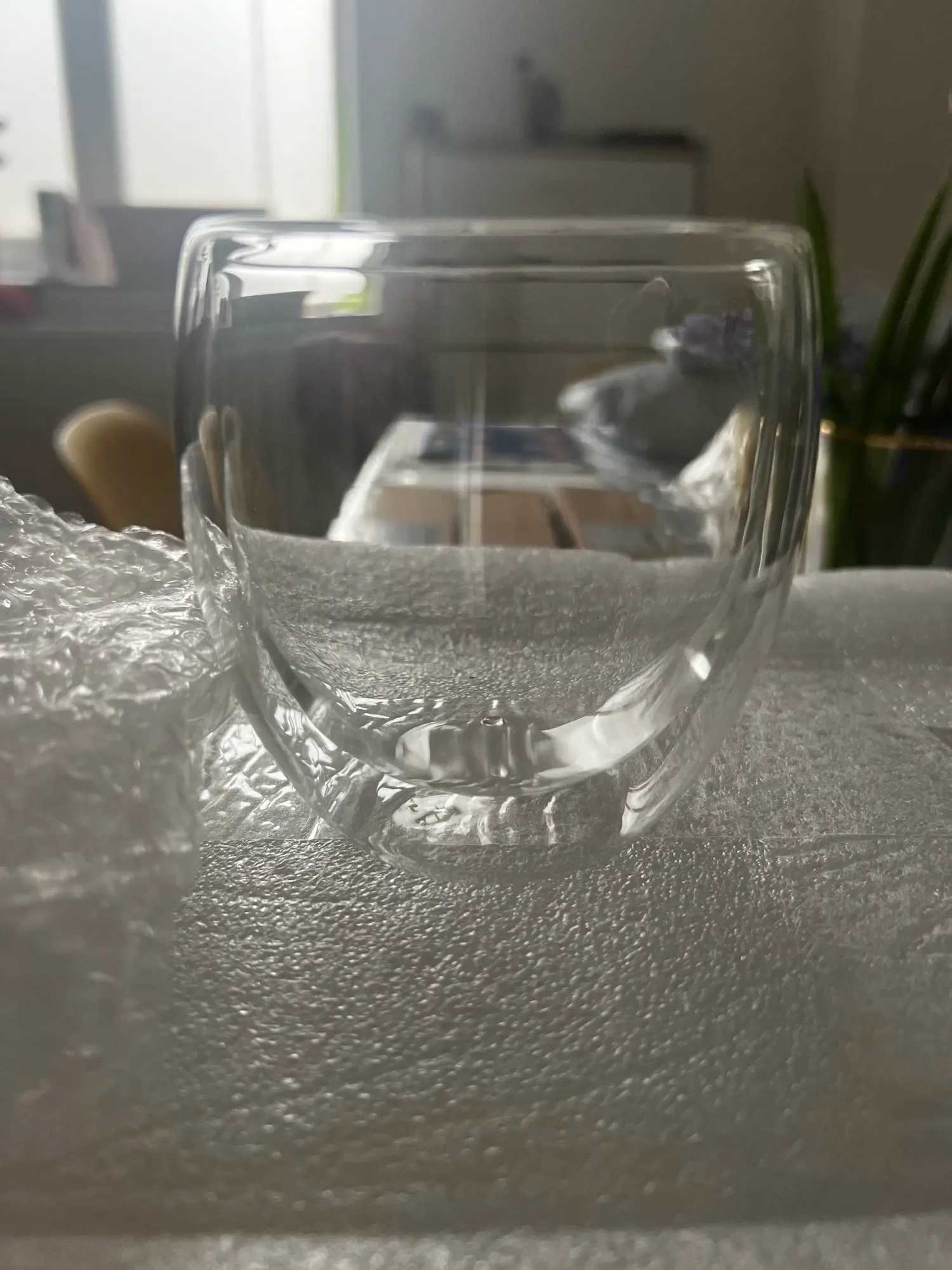 Elegant Heat-Resistant Double Wall Glass Cups for All Beverages photo review