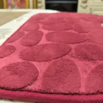 Luxurious 3-Piece Cobblestone Bath Mat Set - Non-Slip & Absorbent photo review