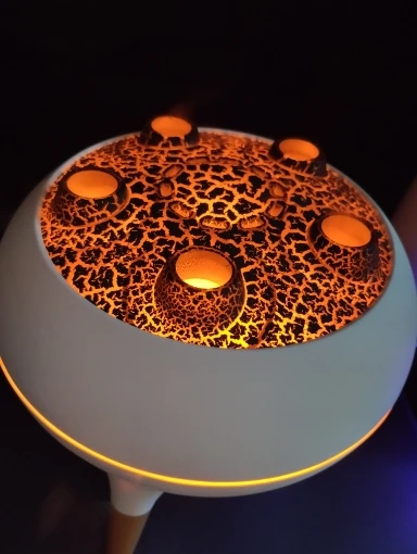 Enchanting Jellyfish Flame Humidifier & Aroma Diffuser 350 ML photo review