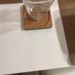 Set of 2 Durable Walnut & Beech Wooden Coasters for Hot Drinks photo review