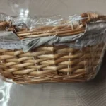 Gift Flower Girl Basket For Kids Woven Wicker Flower Picnic Gift Flower Girl Basket For Kidss Storage Wedding Girl Willow photo review