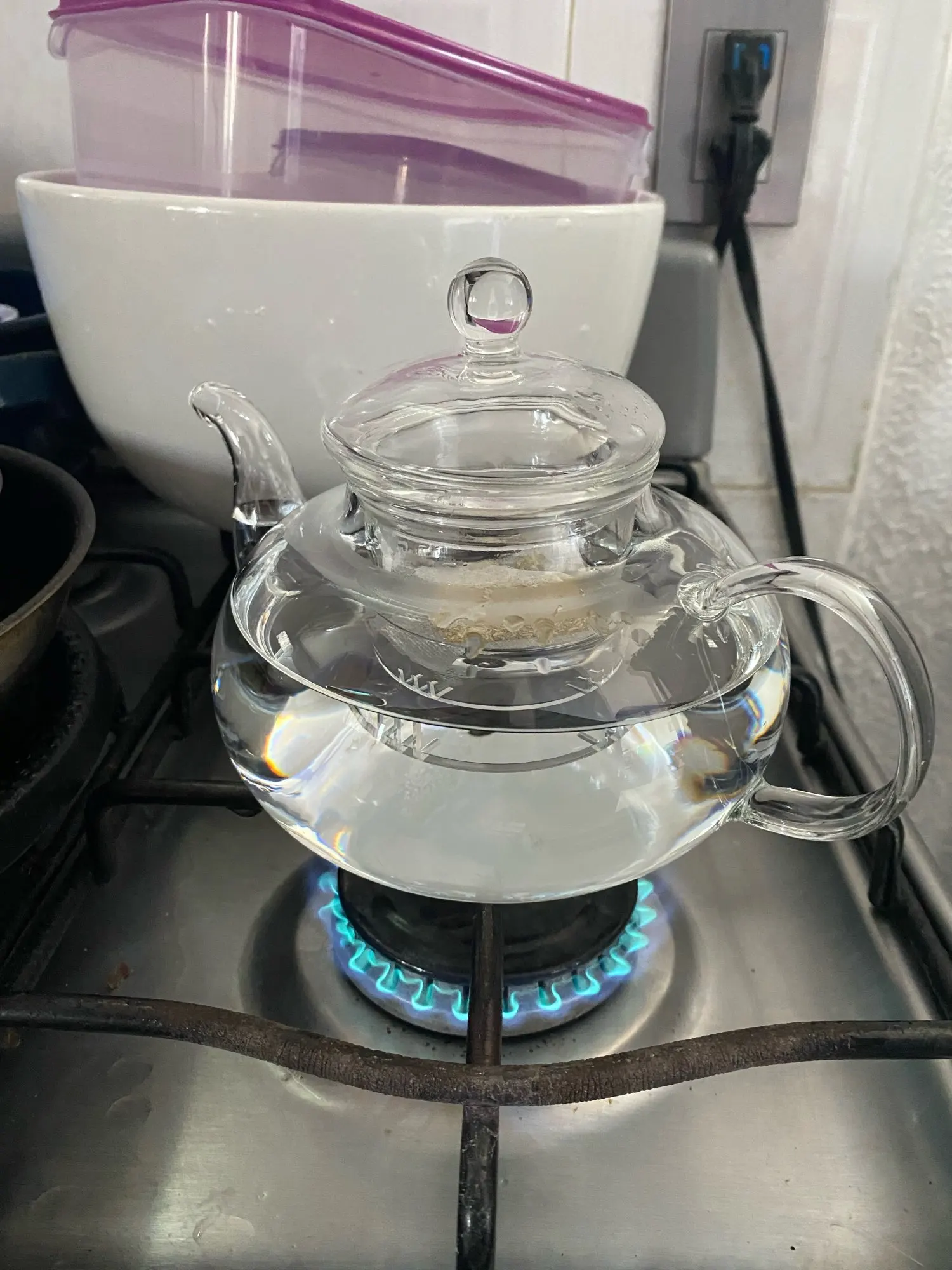 Elegant Double Wall Borosilicate Glass Mug - 350 ml Insulated Delight photo review