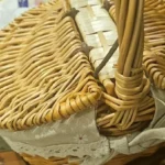 Charming Handmade Wicker Picnic Basket for Outdoor Adventures photo review