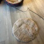 Ultra Cozy Fluffy White Round Rug for Chic Home Decor photo review