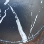 6 Pcs Artificial Leather Coasters Marble Style with Holder Drink Coaster for Bar Kinds of Cup Kitchen Dining Table Decor photo review