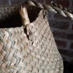 Seaweed Wicker Basket Rattan Hanging Flowerpot Dirty Clothes Storage WF1015 photo review