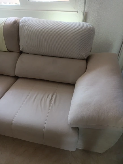 Elegant Jacquard Sofa Seat Cover - Easy-Clean Stripe Design photo review
