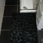 Set of 3 Bathroom Bath Mat Set Soft Non Slip 2PCS Cobblestone Mat Bathroom Rug Absorbent Shower Carpets Toilet Lid Cover Floor photo review
