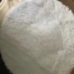 Ultra Cozy Fluffy White Round Rug for Chic Home Decor photo review