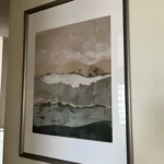 Serene Japanese Wabi Sabi Mountain Canvas Art Set photo review