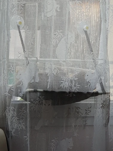 Breathable Cat Hammock with Suction Cups for Sunbathing Bliss photo review