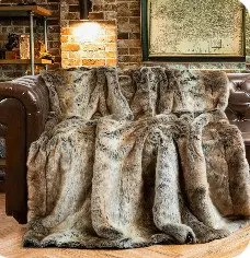 Luxury Battilo Faux Fur Throw Blanket - Cozy Winter Comfort photo review