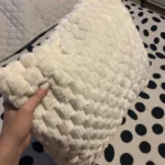 Cozy Cream Pineapple Turtle Plush Pillowcase for Home Decor photo review