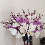 Elegant Magnolia Silk Flower Set - 5 Forks, 20 Heads for Home Decor photo review