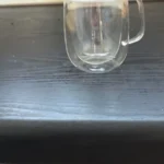 Elegant Double Wall Borosilicate Glass Mug - 350 ml Insulated Delight photo review