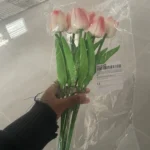 Vibrant Artificial Tulip Set for Timeless Home Elegance photo review