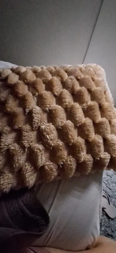 Cozy Cream Pineapple Turtle Plush Pillowcase for Home Decor photo review