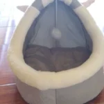 Cozy Cartoon Cat Bed: Removable, Washable, & Foldable Delight photo review